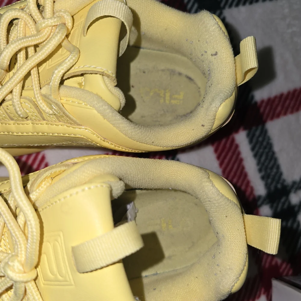 Fila Disruptor II Premium Yellow Sneakers - Picture 4 of 9